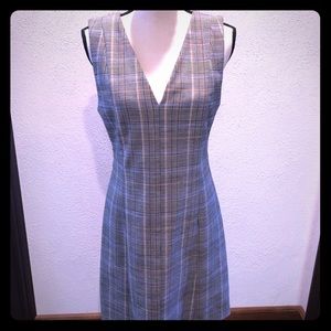 Classic Theory v neck midi dress.